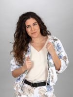 Rózsás vászon kabátka